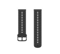 COROS Banda de reloj de 24 mm(Negro liso, Silicona) | Solo compatible con el APEX 4 46mm, COROS NOMAD.