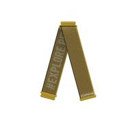 COROS correa corta de nailon - 22 mm TU Amarillo/oro