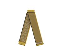 COROS correa de nailon - 20 mm TU Amarillo/oro