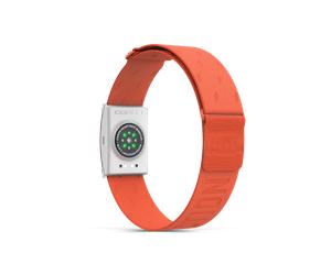 Coros Heart Rate Monitor - Sensore Cardio da Braccio Ottico ad Alta Precisione Arancione