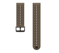 COROS NOMAD Banda de reloj de 24 mm(Marrón Grava, Silicona)