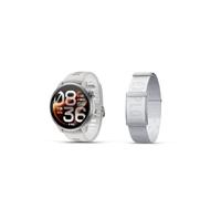 COROS Pace 4 Pro Reloj Deportivo GPS, Blanco Silicona + COROS Pulsómetro, Detección automática de Uso- Gris, Estándar
