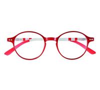 Corpootto - Gafas de lectura Corpootto Moon rojo +1,50-20 gr