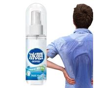 Corporal Refrescante (50ml/100ml) - Niebla Gélida Para Rostro Y Cuerpo | Antitranspirante Prevención Golpe Calor Verano - Perfecto Para Entrenamiento Militar, Acampada, Senderismo, Deporte - Imp