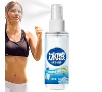 Corporal Refrescante (50ml/100ml) - Niebla Gélida Para Rostro Y Cuerpo | Antitranspirante Prevención Golpe Calor Verano - Perfecto Para Entrenamiento Militar, Acampada, Senderismo, Deporte - Imp