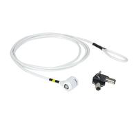 Mobilis Cerradura de seguridad 001236 para ordenador portátil, blanco