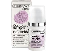 Corpore Sano Bloom Contorno de Ojos Bakuchiol Antiarrugas 15 ml | Con Bakuchiol, Vitamina C y Ácido Hialurónico. Ayuda a suavizar arrugas, bolsas y ojeras.