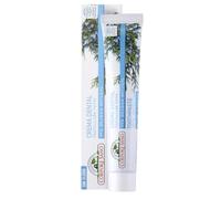 Corpore Sano Crema Dental Protección Total Eco Cosmos Sin Flúor 75 ml | Pasta dental natural con Enebro, Romero, Menta, Tomillo y Salvia. Certificación ecológica, sin flúor.
