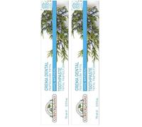 Corpore Sano - Crema Dental Protección Total, Pasta de Dientes Natural, Certificación Ecológica, con Enebro, Romero, Menta, Tomillo y Salvia, Previene Inflamación de Encías, Dentífrico Sin Flúor, 75ml