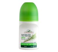 Corpore Sano - Desodorante Roll-On Tea Tree, Natural, Controla la Sudoración, Elimina el Mal Olor, Hasta 12h de Protección, Cultivo Bio Certificado, Vegano, Sin Alcohol, Aluminio ni Silicona, 75ml