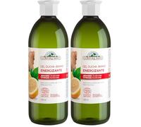 Corpore Sano: Gel de Baño Energizante con Jengibre y Cítricos, Certificado Cosmos Natural 600 ml (Paquete de 2)
