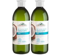 Corpore Sano: Gel de Baño Hidratante con extracto de Coco certificado Cosmos Natural 600 ml (Paquete de 2)