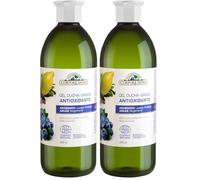 Corpore Sano: Gel de ducha Antioxidante con Arándanos y Argán certificado COSMOS Natural, para piel normal y sensible, sin silicona ni parabenos - 600 ml (Paquete de 2)