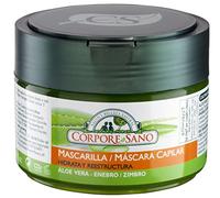 Corpore Sano - Mascarilla Capilar Reparadora, con Aloe Vera, Pro-Vitamina B5 y Enebro de Cultivo Bio Certificado, Vegana, Ingredientes Naturales, Sin Parabenos, Colorantes ni Siliconas, 250ml