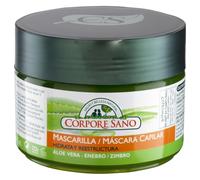 Corpore Sano Mascarilla Reparadora Aloe Vera y Enebro sin siliconas 250 ml | Con Aloe Vera, Pro-Vitamina B5 y Enebro de cultivo bio. Vegana, con ingredientes naturales y sin siliconas.