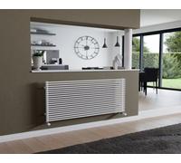 Corpotherma Aurora Calentador de agua horizontal, Tubos rectos de acero especial de precisión, Profundidad: 65mm, Blanco, AUH6001000, Versión: 1000x600mm