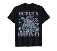 Corpus Christi TX Recuerdo DE Playa para Amantes DE Las Tortugas Camiseta gráfica económica