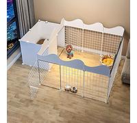 Corral de Juego para Gatos， Valla Interior for Perros - Jaula for Gatos, Valla for Conejos, Valla de Metal for Mascotas, Valla de Ejercicio for Gatos, Jaula for Perros, casa Plegable for Cachorros de
