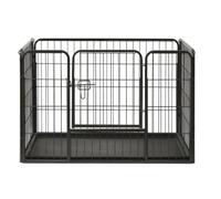 Corral para cachorros color Negro