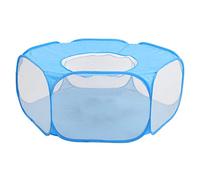 Corral Plegable para Pequeños Animales Jaula De Juego con Apertura Automática Y Malla Transpirable para Interior Y Exterior Ideal para Hámsters Conejillos De Indias Reptiles Y Mascotas Pequeñas De