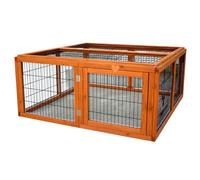Corralito de Juego para Conejillos de Indias, Corral y Corral de Madera para Animales pequeños, 104 x 109 x 48 cm