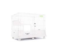 Corralito grande para gatos, casa desmontable multicapa para gatos con acceso libre y diseño transpirable, espacioso recinto para mascotas para un tiempo de juego seguro