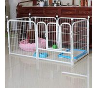 Corralito para animales pequeños para perros y gatos, corral para mascotas, corral de 4 paneles adecuado para 10 kg