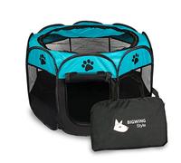 Corralito para Perros Gatos Interior, Parque Mascotas Pequeños Medianas