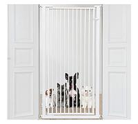 Corralitos para Mascotas Puertas de Seguridad Puerta de Metal de Seguridad Extra Alta Ajuste a Presión Puerta de Escalera de Apertura Bidireccional Valla Protectora para Mascotas para Escaleras, Puert