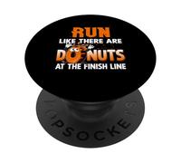 Corre como si hubiera donas en el maratón de la línea de Meta PopSockets PopGrip Adhesivo