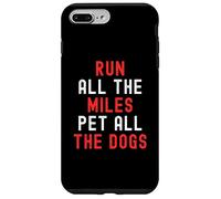 Corre Todas Las Millas, acaricia a Todos los Perros, Divertida Carrera de maratón Carcasa para iPhone 7 Plus/8 Plus