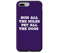 Corre Todas Las Millas Mascota A Todos LOS Perros Funny Running Meme Carcasa para iPhone 7 Plus/8 Plus