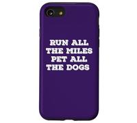 Corre Todas Las Millas Mascota A Todos LOS Perros Funny Running Meme Carcasa para iPhone SE (2020) / 7/8
