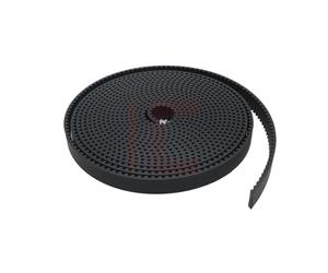 Correa abierta Correa síncrona 10mm 15mm 20mm Correa de acero(10 meter,BLACK -_WIDTH 9MM)