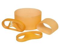 Correa Acanalada En V para Carpintería, 2 Uds., 4PJ-218/228/235/238/246/251/268/280mm De Ancho, 10mm, Polea De Correa PJ Multicuña con 4 Ranuras Correa Dentada Síncrona De Transmisión(4PJ-235mm)