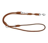 Correa ajustable de cuero para perros color Marrón