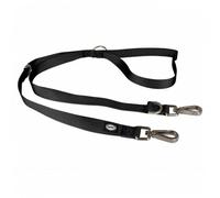 Correa ajustable Duvo Plus Explor North para perros - Color: Negro | Mediciones: 200 cm/25 mm