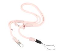 Correa ajustable para cámara, color rosa, desmontaje rápido, cómodo, rosa cereza, con tornillo de 1/4 para 3 personas, por defecto