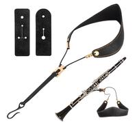 Correa Ajustable Para Cuello De Clarinete Bajo Arnés Con Almohadilla Y