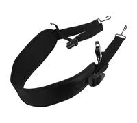 Correa Ajustable para Djembé, Cinturón Negro 100x10x1,5cm | Ganchos Metálicos, Malla Transpirable y Nylon, Banda, para Desfile, 1 Pieza, Niño Niña y Estudiantes