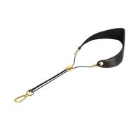 Correa Ajustable Para El Cuello De Saxofón Acolchado De Cuero PU Con Gancho A Presión Para Accesorios De Saxofón