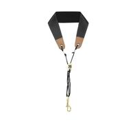 Correa Ajustable Para El Cuello Para Saxofón Acolchado De Piel Sintética Con Gancho Para Accesorios De Música Para Saxofón