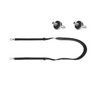 Correa ajustable para el cuello para sistemas de bloqueo de tornillo plegables RC2, acolchado suave, durabilidad, hebilla de metal, kit de modificación de fijación segura