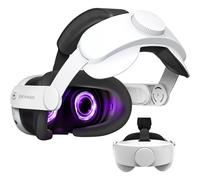 Correa ajustable para la cabeza para Meta Quest3, compatible con Oculus Quest/Meta3 - Accesorio de RV ligero y con soporte mejorado, reemplazo para