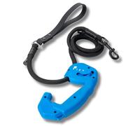 Correa Ajustable para Perro Grande Que Evita Tirones Bruscos | Correa Larga de 1,5m para Perros Grandes y Medianos | con Asa Ergonómica | Color Azul - FIXYPET