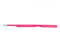 Correa ajustable Premium para perro - Trixie - Color del Producto: Fucsia | Mediciones: 2 m/15 mm
