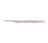Correa ajustable Premium para perro - Trixie - Color del Producto: Rosa claro | Mediciones: 2 m/20 mm