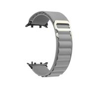 Correa Alpine compatible con for Huawei Watch D2, pulsera elástica y transpirable con lazo de nailon, compatible con for Huawei Watch D2, accesorios deportivos(Light Grey)