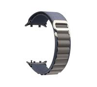 Correa Alpine compatible con for Huawei Watch D2, pulsera elástica y transpirable con lazo de nailon, compatible con for Huawei Watch D2, accesorios deportivos(Blue Grey)