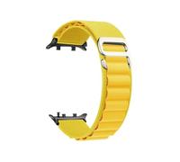 Correa Alpine compatible con for Huawei Watch D2, pulsera elástica y transpirable con lazo de nailon, compatible con for Huawei Watch D2, accesorios deportivos(Yellow)